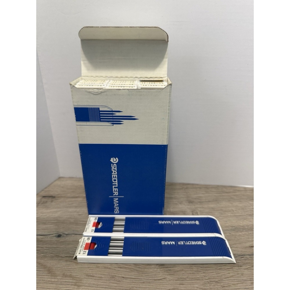 14 Dozen Staedtler Mars Lumograph 2H (200-2H) Drafting Pencil Lead 168 Total NEW